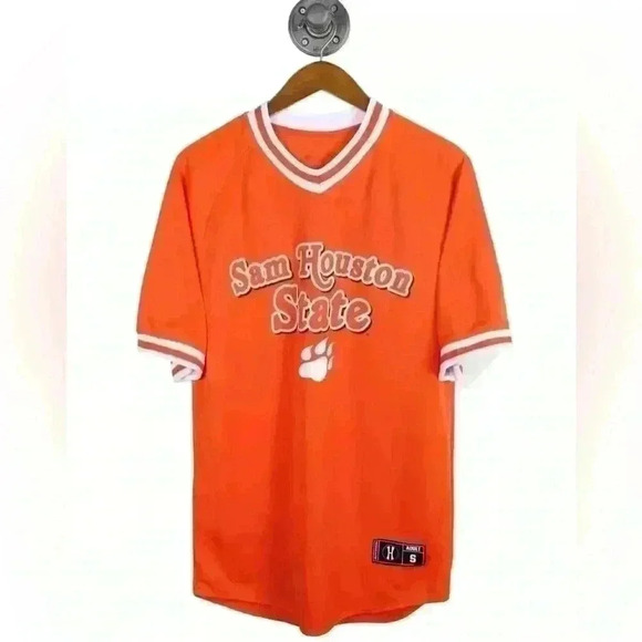 *not for sale*Sam Houston State University Bearcats Retro Jersey - Picture 1 of 7